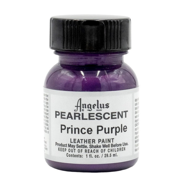 Angelus Pearlescent Prince Purple Leather paint 29.5ml.
