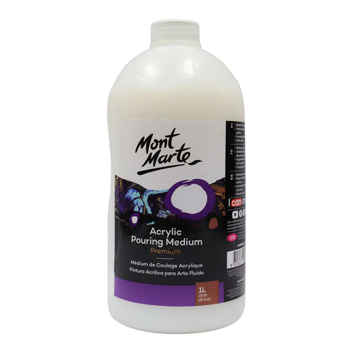 Mont Marte Acrylic Pouring Medium (Choose Size)