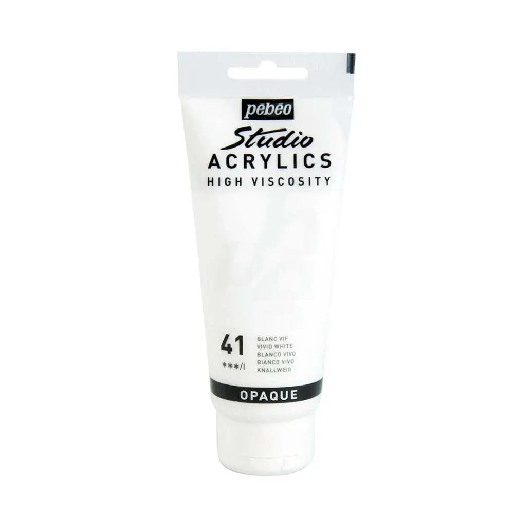 Pebeo High Viscosity Studio Acrylics  100ml (Loose) Pebeo