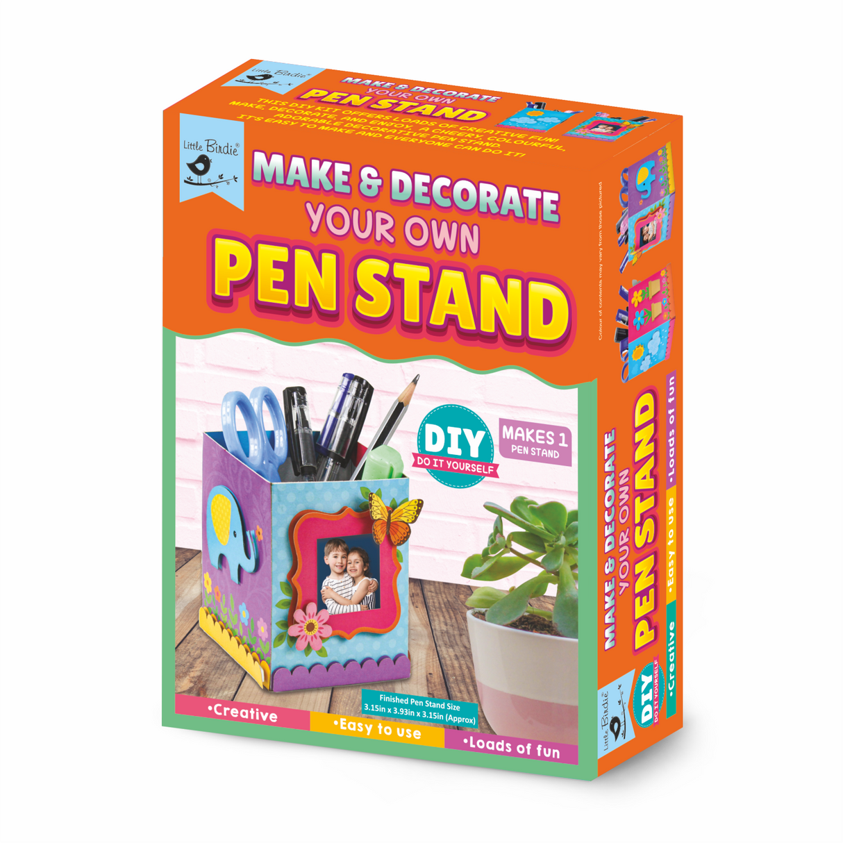 Itsy Bitsy DIY Build and Decorate Your Own Pen Stand Kit