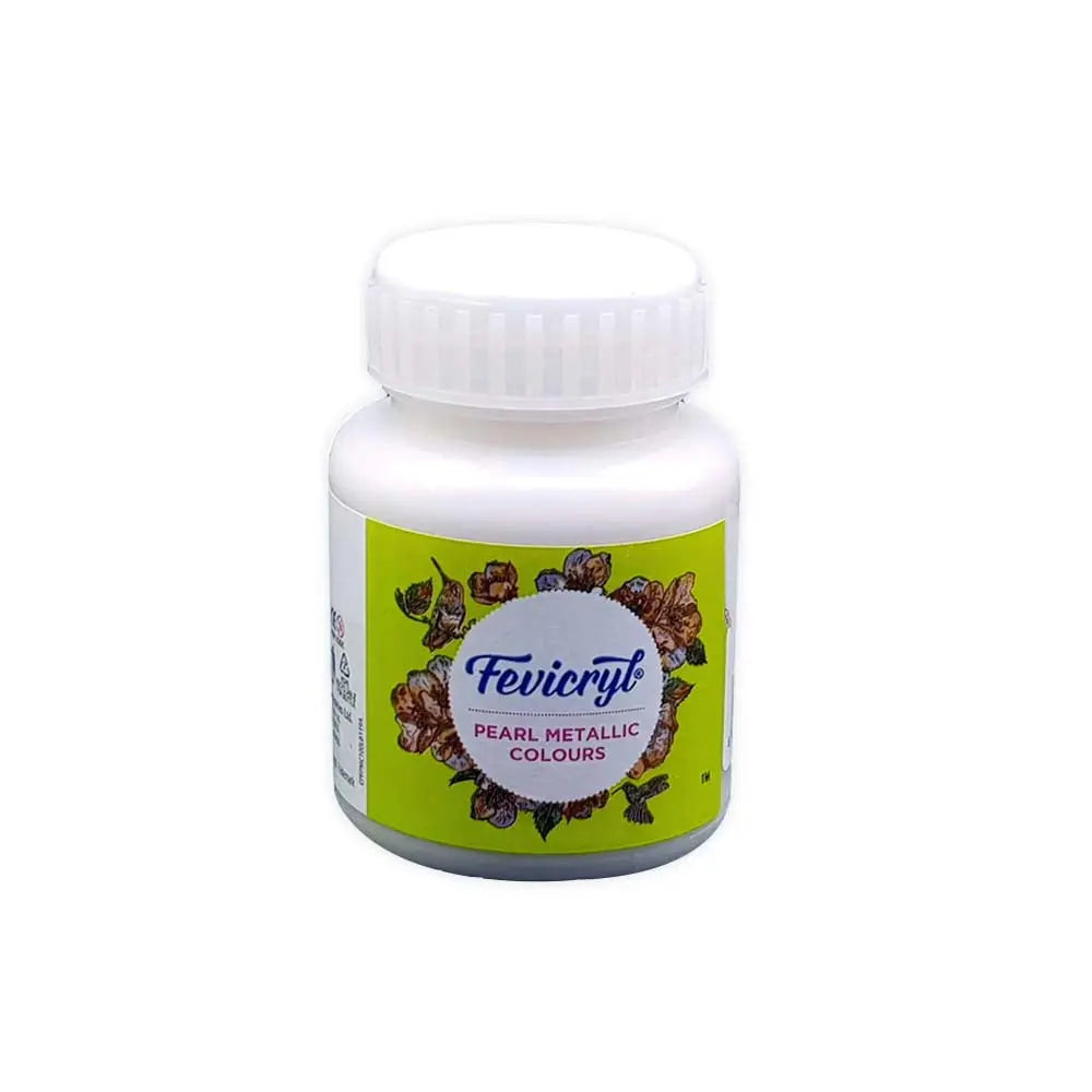 Pidilite Fevicryl Pearl Metallic Colours 100ml (Loose Colours) Pidilite
