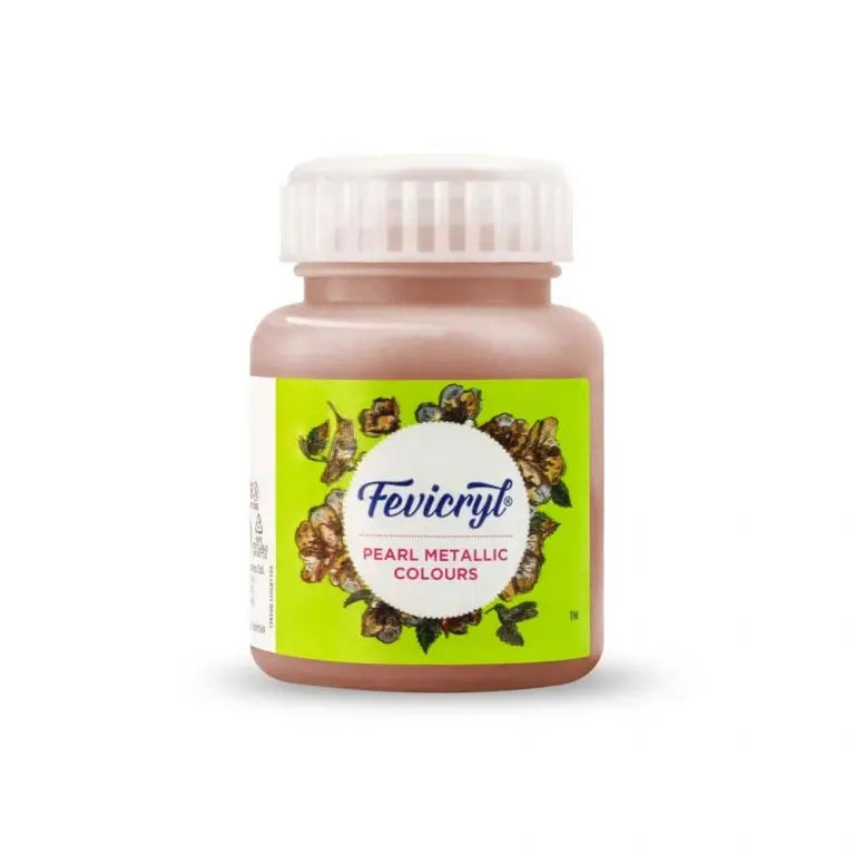 Pidilite Fevicryl Pearl Metallic Colours 100ml (Loose Colours) Pidilite