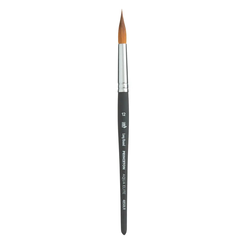 Princeton Aqua Elite Synthetic Kolinsky Brush 4850 Series For Watercolour Paintings Princeton