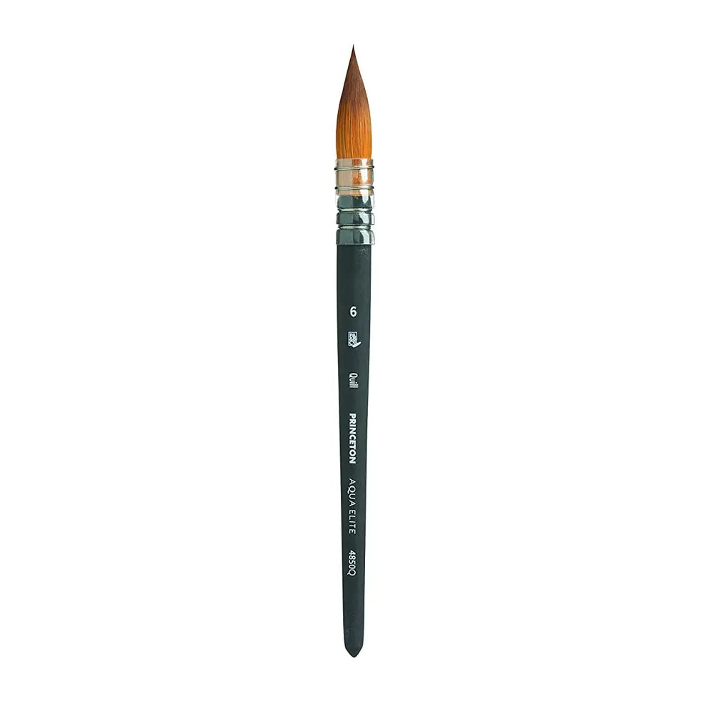 Princeton Aqua Elite Synthetic Kolinsky Brush 4850 Series For Watercolour Paintings Princeton