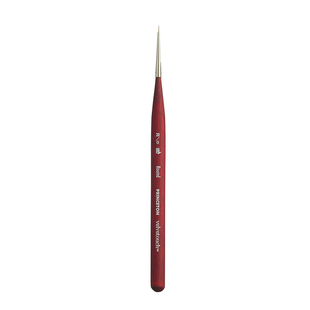 Princeton Velvetouch Luxury Synthetic Blend Brush 3950 Series For Mixed Media Paintings Princeton