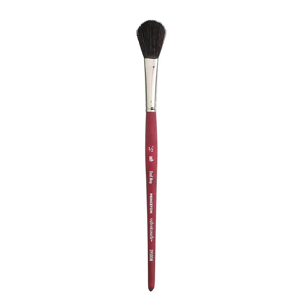 Princeton Velvetouch Luxury Synthetic Blend Brush 3950 Series For Mixed Media Paintings Princeton