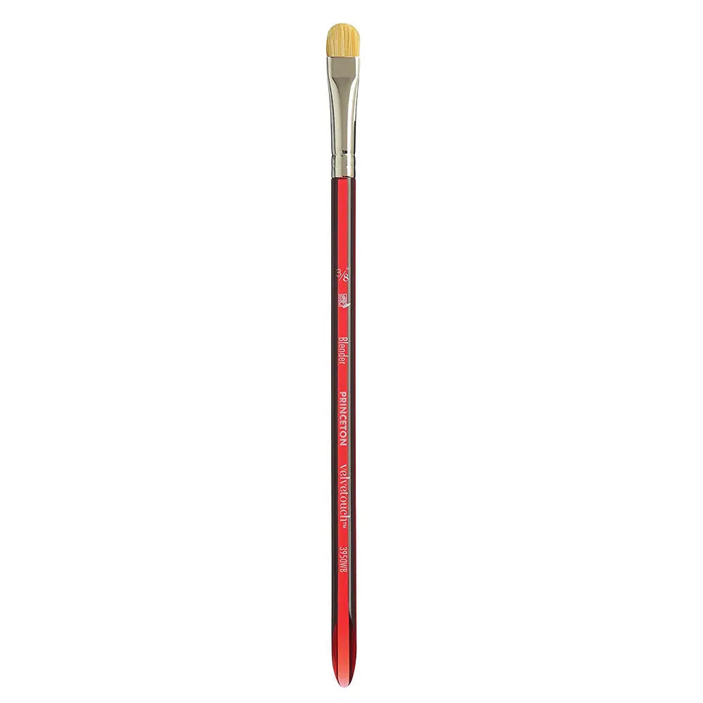 Princeton Velvetouch Luxury Synthetic Blend Brush 3950 Series For Mixed Media Paintings Princeton