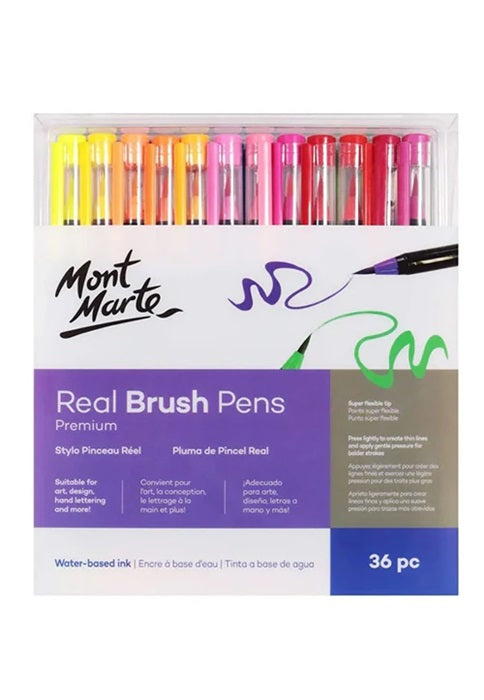 Mont Marte Premium Real Brush Pens Sets