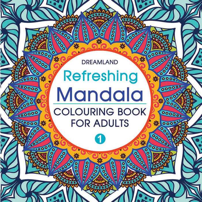 Dreamland Refreshing Mandala Books (Choose Design)