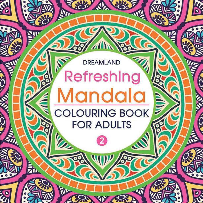Dreamland Refreshing Mandala Books (Choose Design)