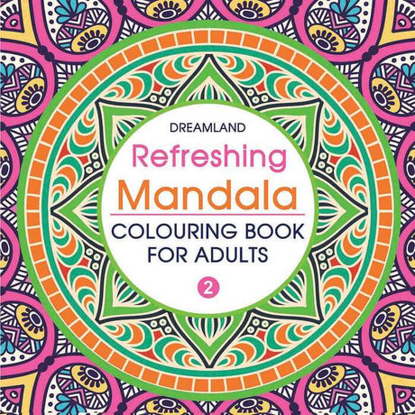 Dreamland Refreshing Mandala Books (Choose Design)