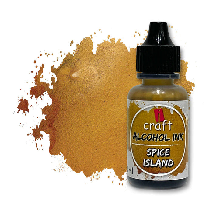 ICRAFT alcohol ink in spice island color 15ml.