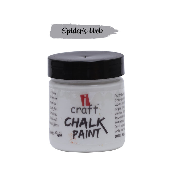 ICRAFT CHALK PAINTS 100 ML SPIDER'S WEB