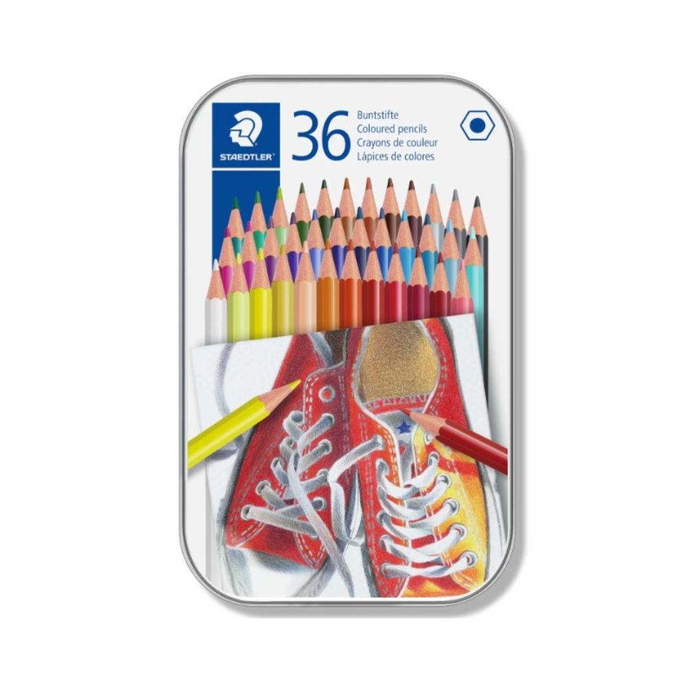 STAEDTLER Hexagonal Colour Pencil Set of 36