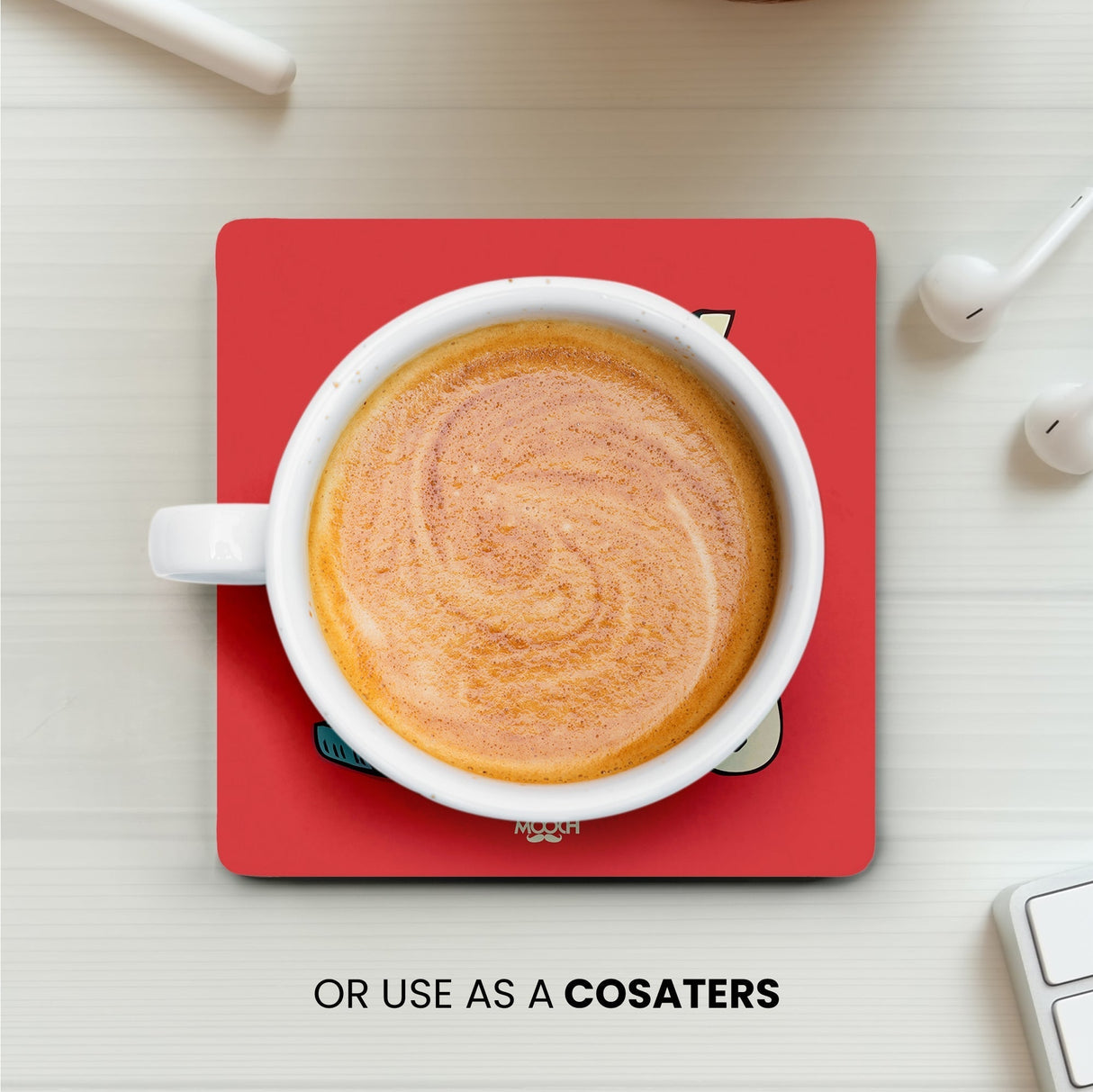 Mooch Magnetic Coaster - Stay Strong