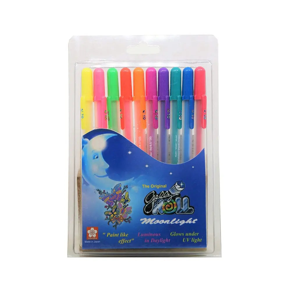 Sakura Gelly Roll Gel Pen Set - 10 pcs Sakura