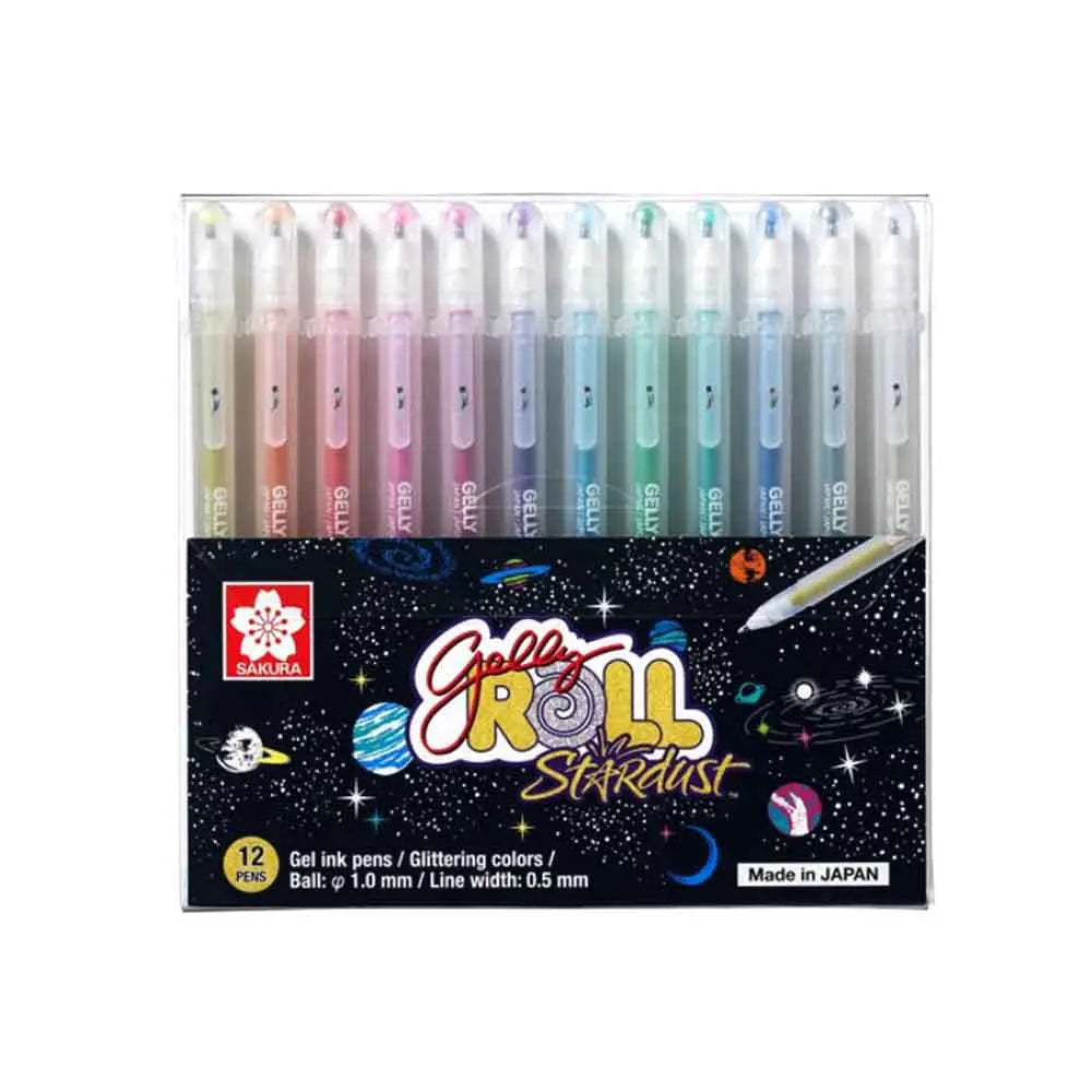 Sakura Gelly Roll Gel Pen Set - 12pcs Sakura
