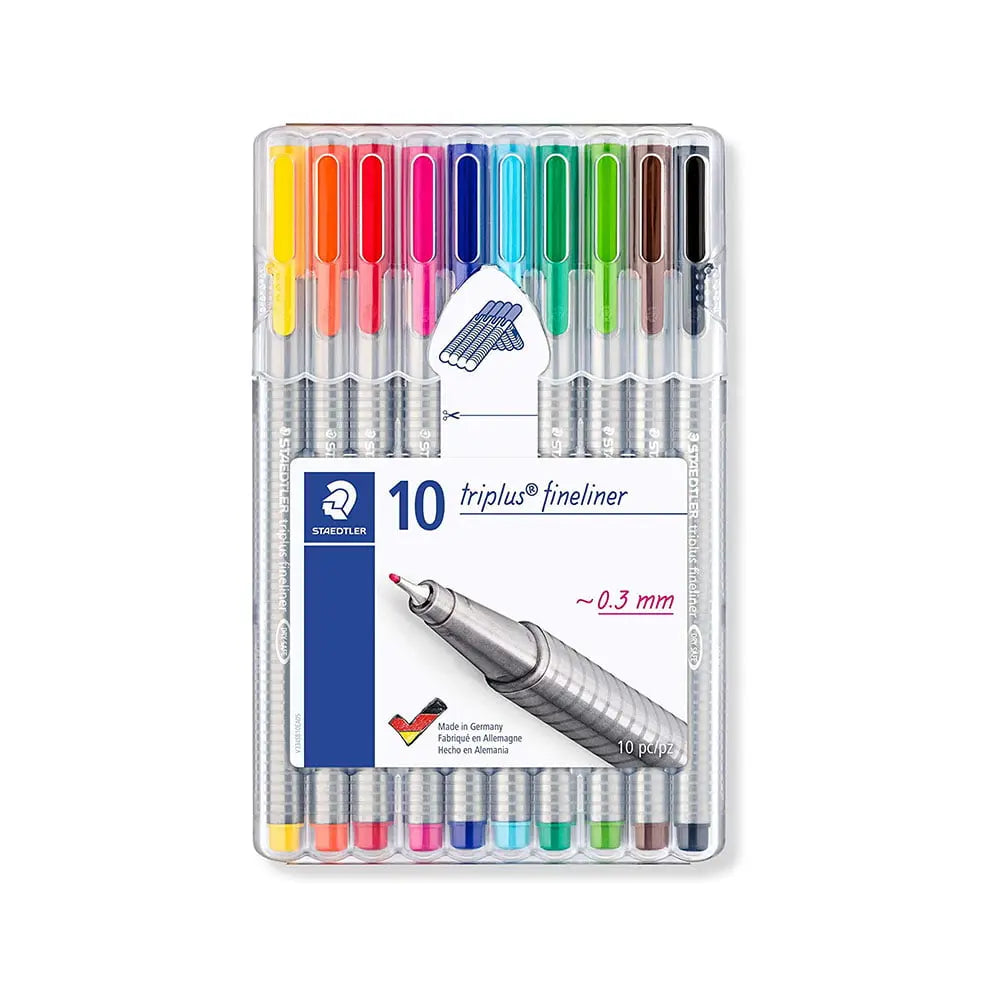 Staedtler Triplus Fineliner Pens Set Staedtler