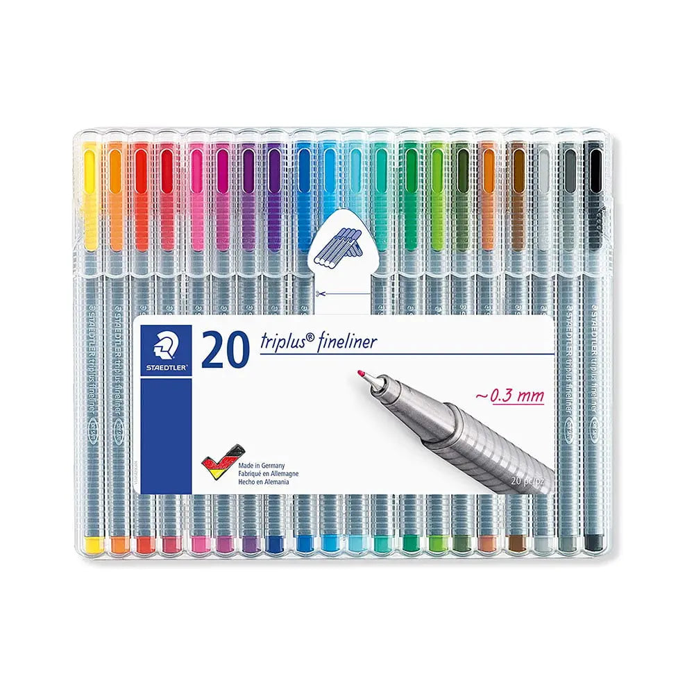 Staedtler Triplus Fineliner Pens Set Staedtler