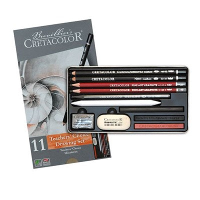 Cretacolor Teacher'S Choice Drawing Set Of 11