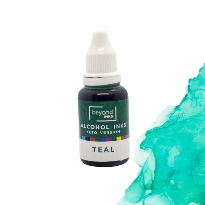 Beyond Inks Alcohol Keto Version in Teal Color Shade