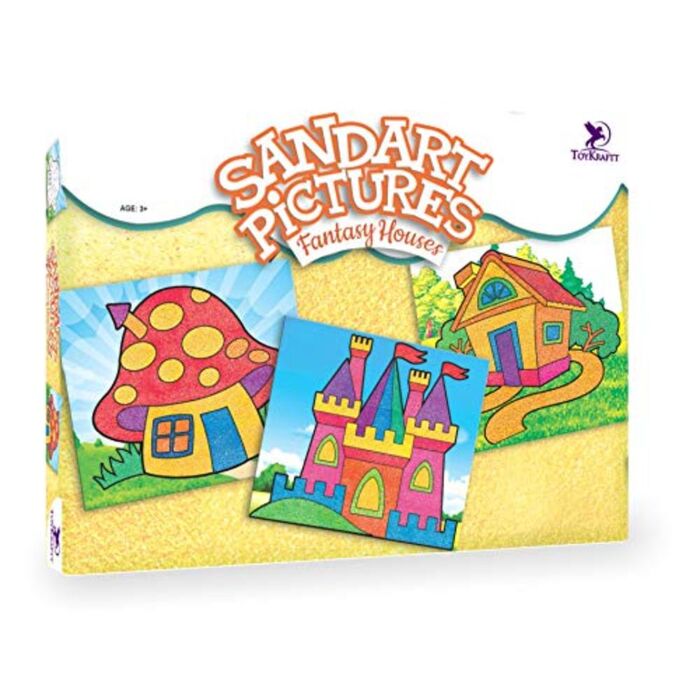 Sand Art Pictures: Fantasy Houses ��������������ï¿