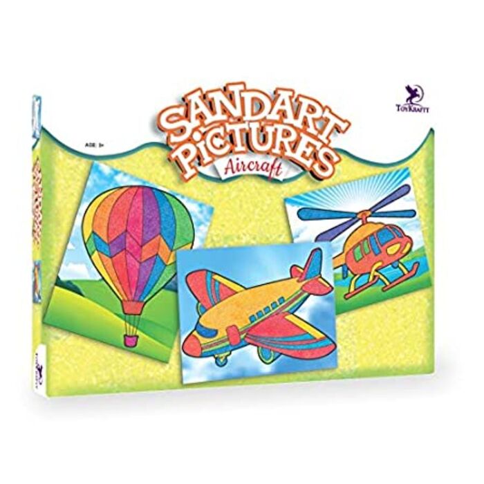 Sand Art Pictures: Aircraft �����������