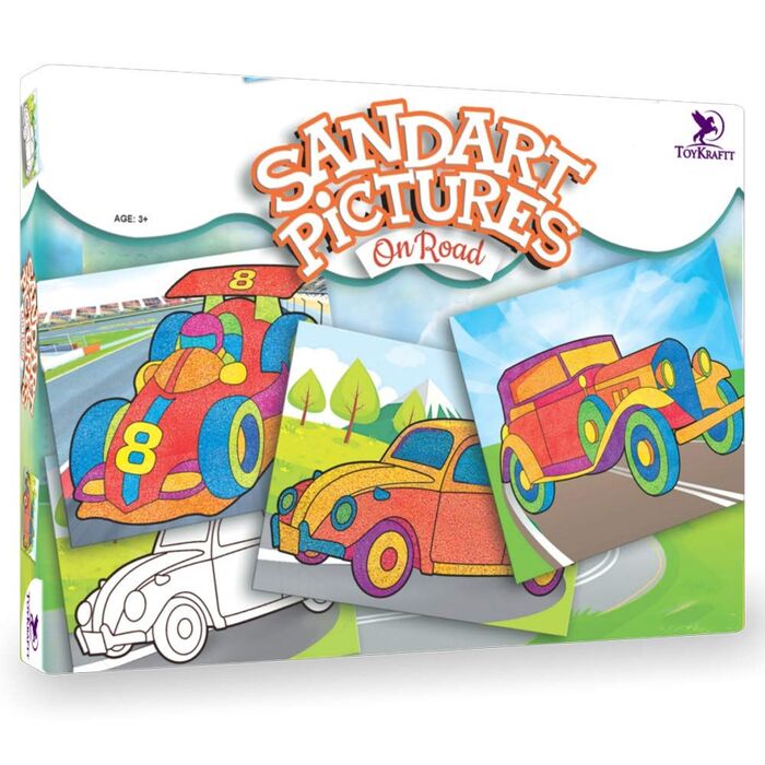 Sand Art Pictures: On Road ���������������