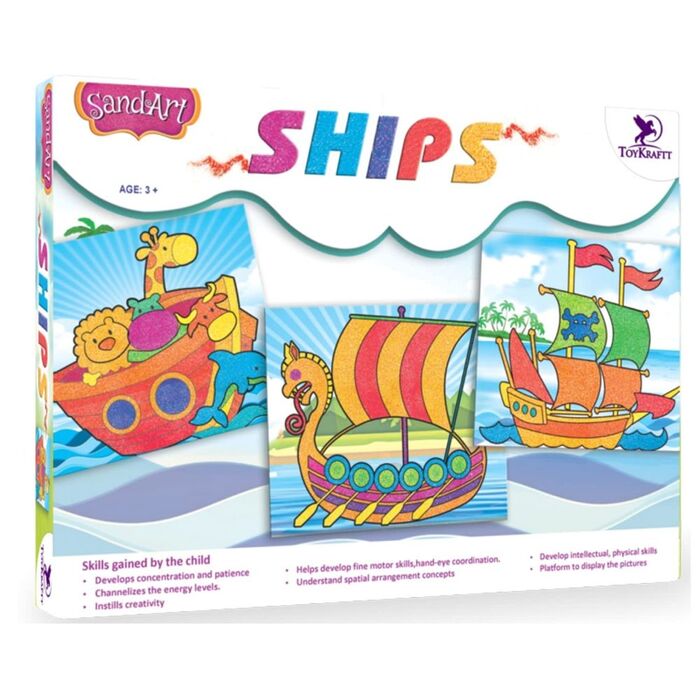 Sand Art Pictures: Ships ������������ï