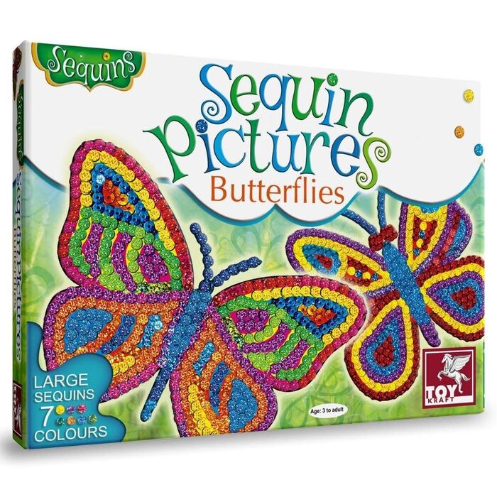 Sequin Pictures: Butterflies ������������ï
