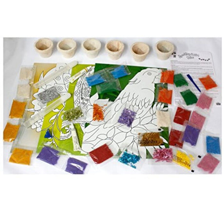 Sparkling Hobby Vistas: Sand And Sequin Art