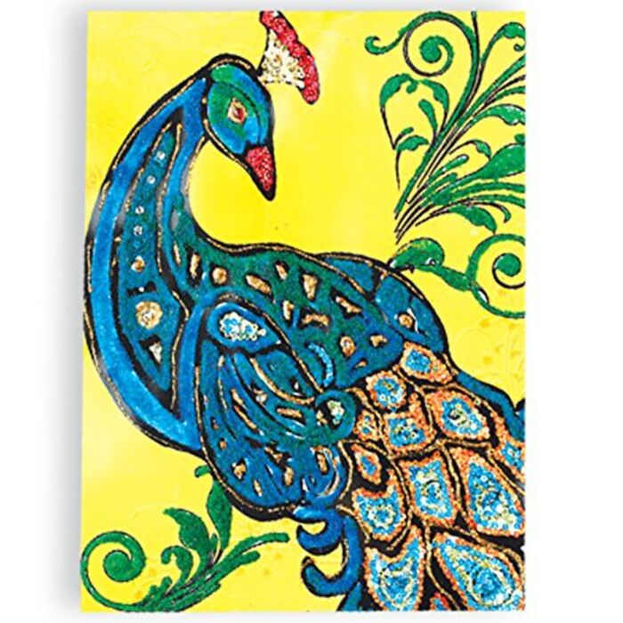 Sparkling Hobby Vistas: Sand And Sequin Art