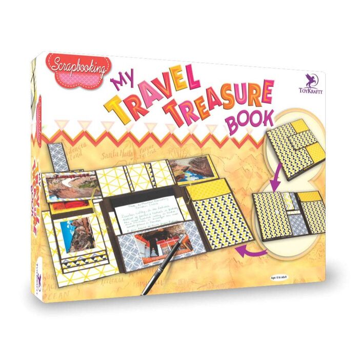 My Travel Treasure Scrap Book Kit Preserve Your Travel Me