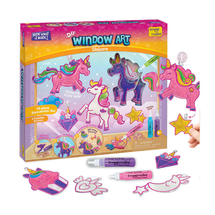 Imagimake Diy Window Art Unicorn