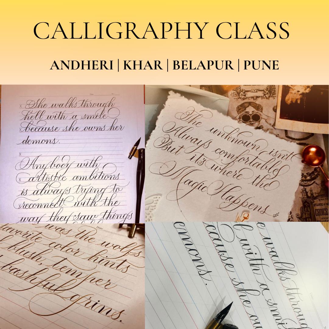 Calligraphy Certification Course - Master Brushpen  & Copperplate Calligraphy