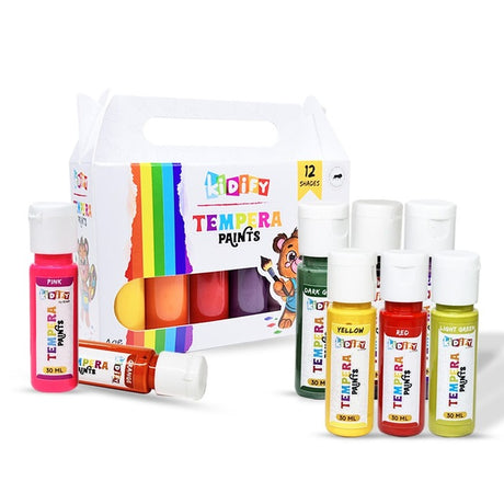 Icraft Kidify Tempera Paints ( 12 X 30 Ml)