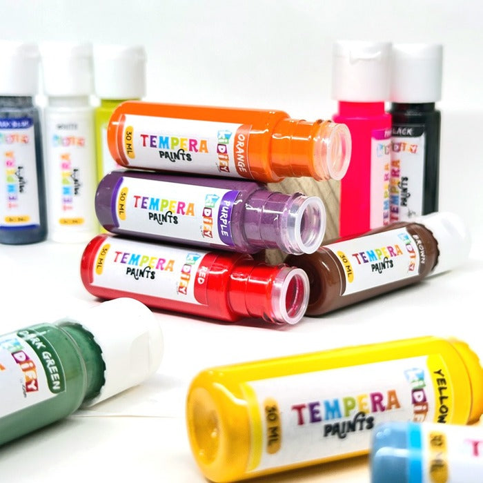 Icraft Kidify Tempera Paints ( 12 X 30 Ml)