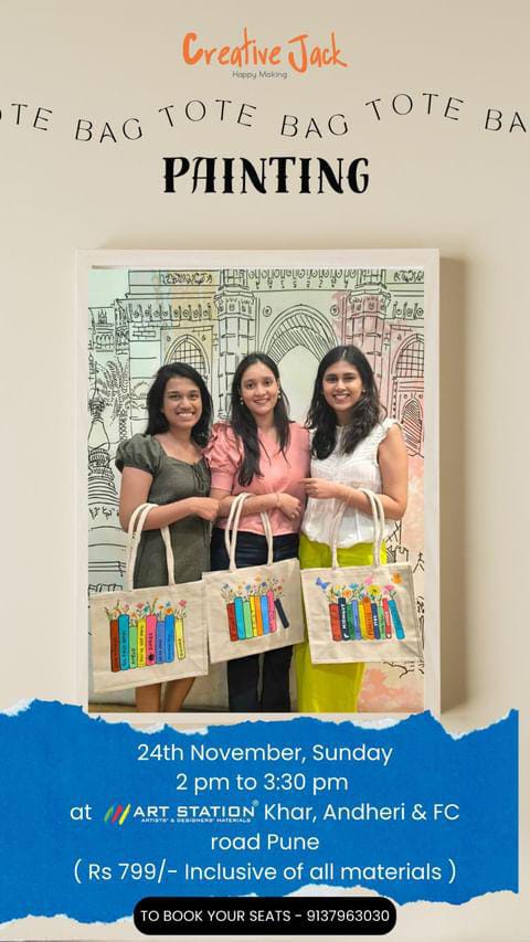 Tote Bag Painting Workshop