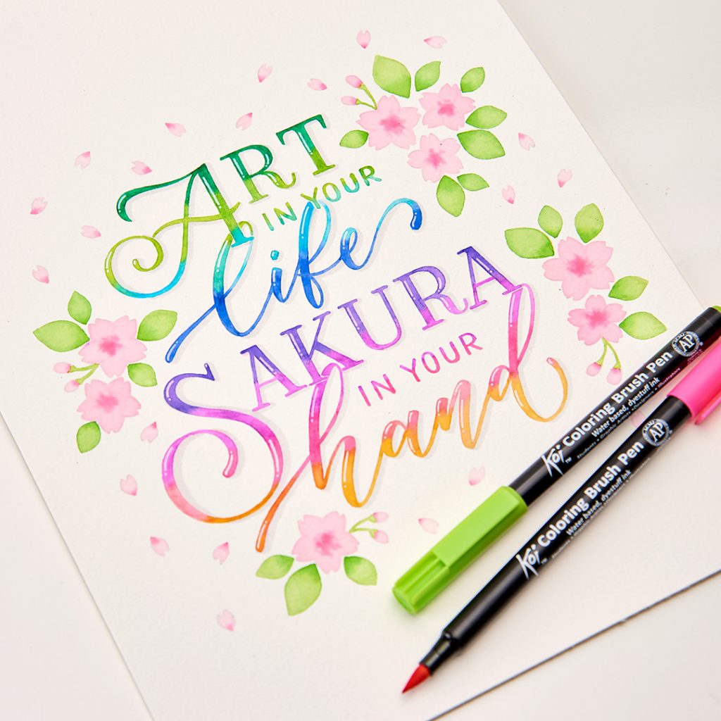 Sakura Koi Coloring Brush Pen - Loose Water-Based Marker