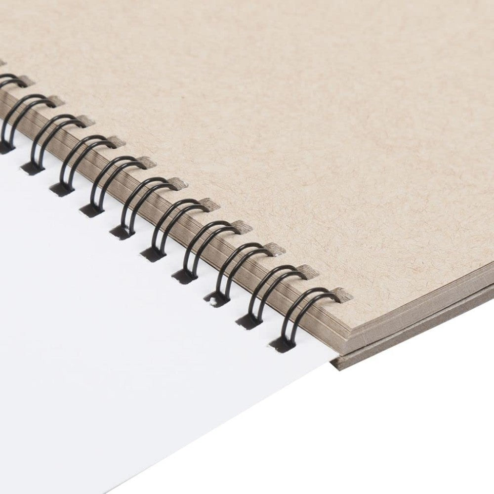 Art Essentials Toned Tan Sketching Paper Spiral Pad - 120 GSM