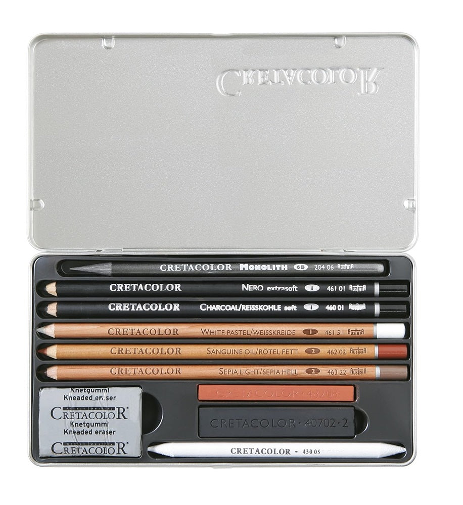 Cretacolour Artino Drawing Set Of 10