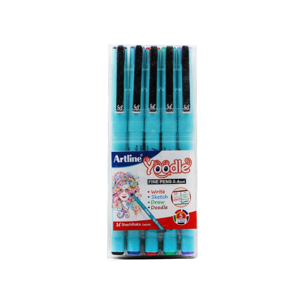 Artline Yoodle Fine Pen 0.4mm Set - Choose Pack