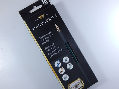 Manuscript Copperplate & Shadow Nib Set