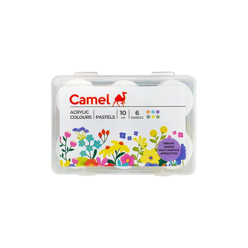 Camel Acrylic Colours Set - Ultra, Pearl, Metallic & Pastels
