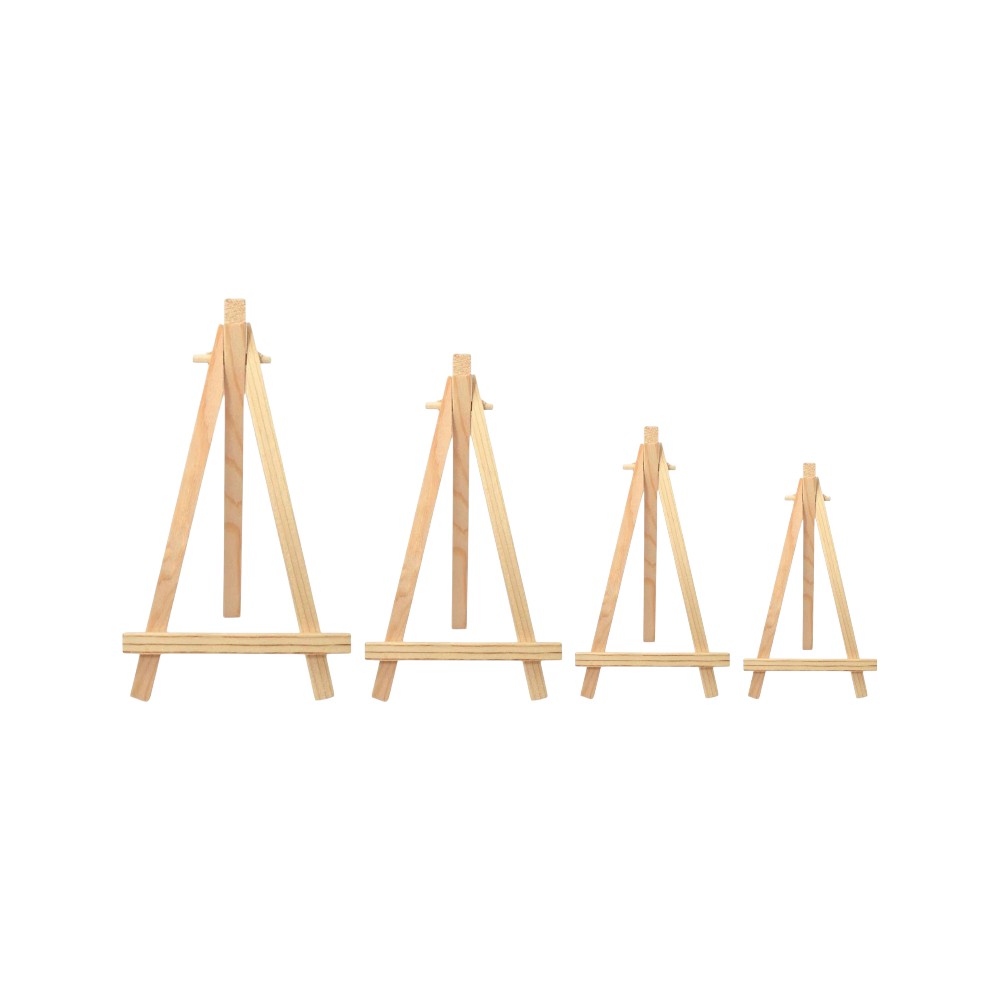 Canvazo Wooden Easel & Multipurpose Tripod Stand - 4 to 10 Inches