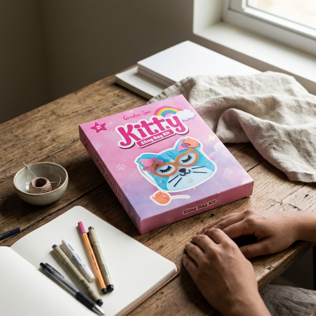 Creative Jack Kitty Sling Bag DIY Kit