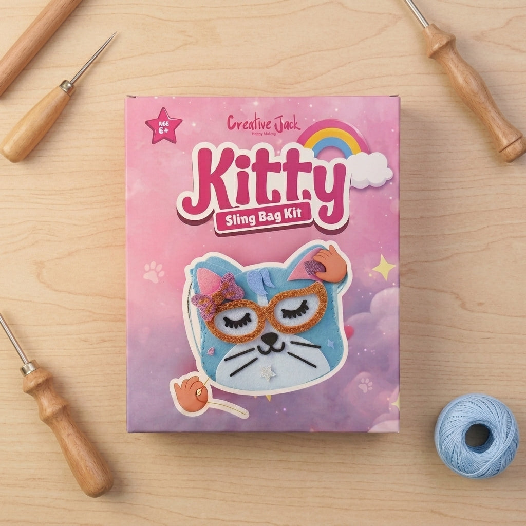 Creative Jack Kitty Sling Bag DIY Kit