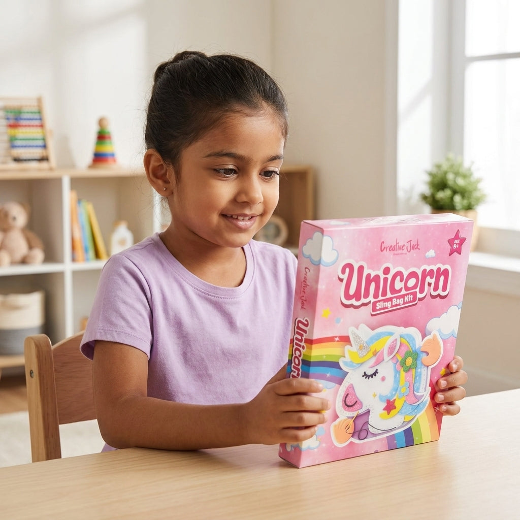 Creative Jack Unicorn Sling Bag DIY Kit