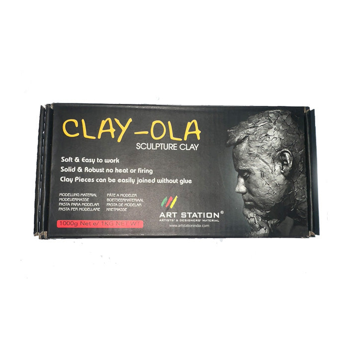Art Station Clayola Modelling Clay 1 Kg (Terracotta) The Perfect Clay For Creative Pr