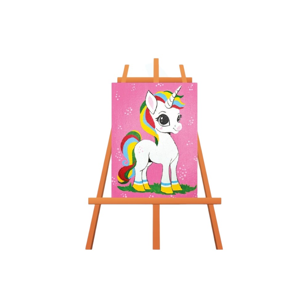 Creative Jack My Canvas Painting Kit - Age 6+ - Dino, Unicorn & Turtle